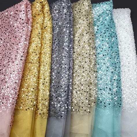 beaded metallic fabric|heavy beaded fabric.